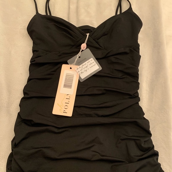 NWT oh polly ruched mini dress - Picture 5 of 5